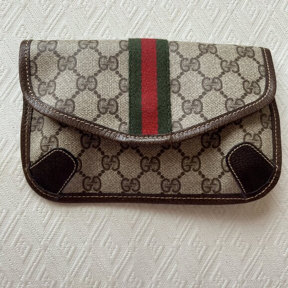 Gucci clutch cosmetic bag vintage accessory collection made in Italy - Picture 2 of 10
